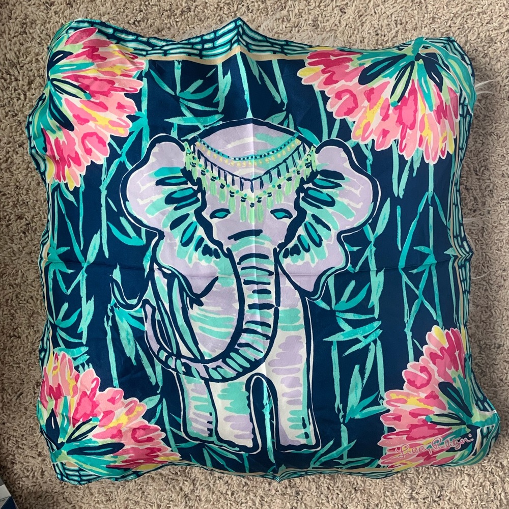 Lilly Pulitzer 100% Silk Scarf